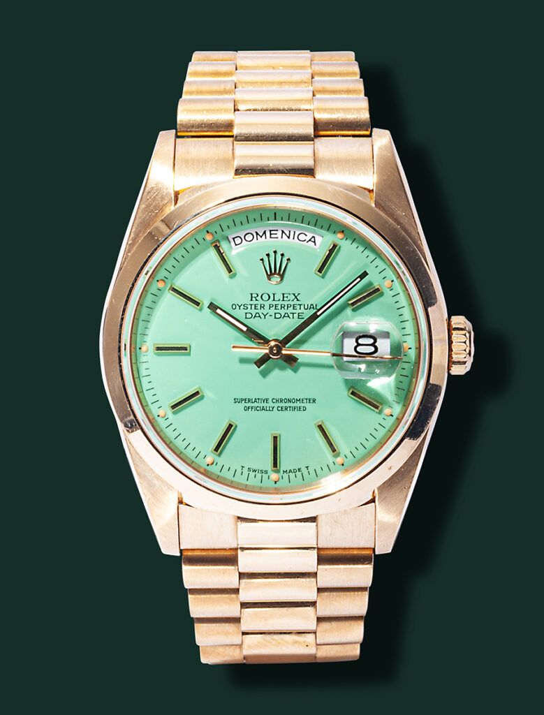 Rolex daydate stella dial