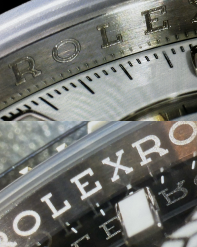 Differenze nel rehaut Rolex pre e post 2015
