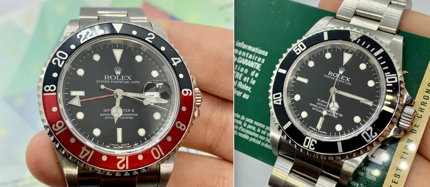 Rolex 16710 e Rolex 14060M